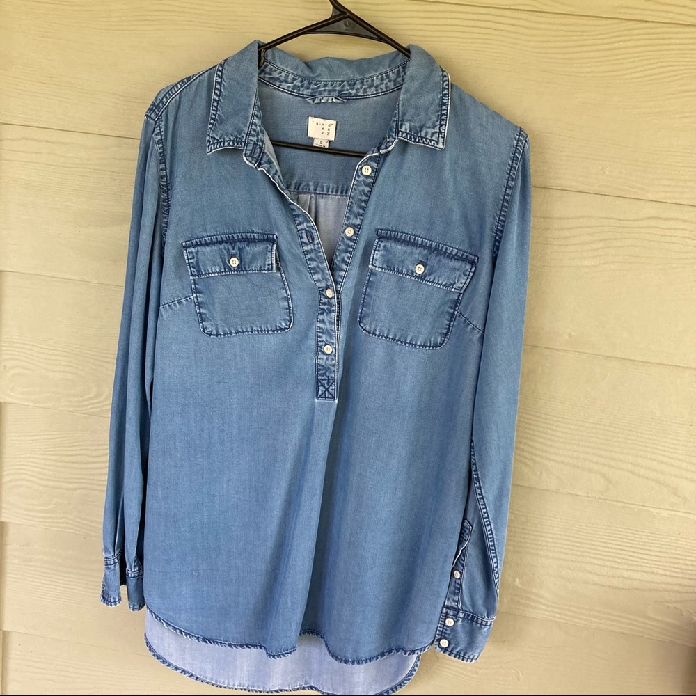A New Day Denim Tunic Women’s Large